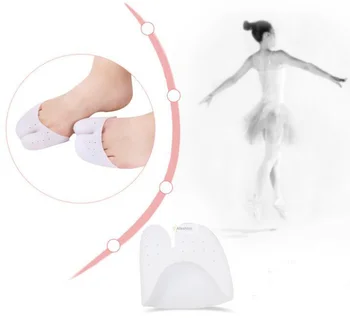 1 paar silikoonist w suu sisetald ballett varba kaitsta geel levib sisetallad naiste kingad jalga hooldus tants vahendid