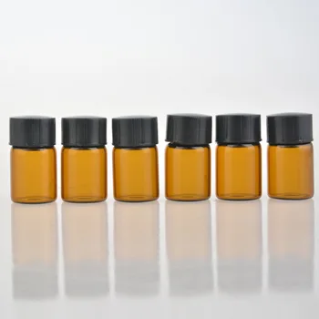 100tk/palju 2ml Mini Tühi Pudel Tilguti Kaasaskantav Aroomiteraapia Esstenial Õli Pudel Klaasist Silma Dropper