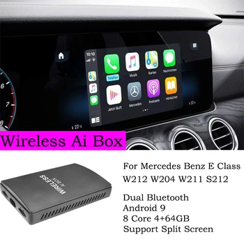 Carplay Traadita Ai Box Android Mercedes Benz W212 E-Klass W204 W211 S212 Android Auto Auto Raadio Multimeedia Mängija Smart Box