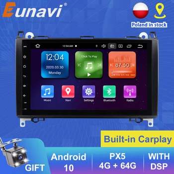 Eunavi 10 tolline Android autoraadio GPS Multimeedia Mängija Mercedes Benz B200 A B Klassi W169 W245 Viana Vito W639 Sprinter W906