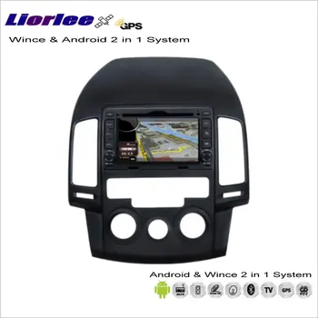 Näiteks Hyundai i30 Elantra Touring 2007-2011 Käsiraamat AC Auto Android Mms-Raadio-CD-DVD-Mängija, GPS Navigatsiooni Audio HD-Ekraan
